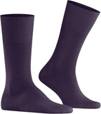FALKE Men's Airport Dress Socks, Premium Merino Wool Cotton Blend, Sustainable Luxury, Eco-Friendly Business Casual, 1 Pair