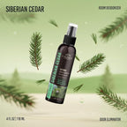 Non-Toxic Odor Eliminator,Natural Cedar Air Freshener Spray for Clothes Storage & Moth Repellent,Closet & Couch Deodorizer,Long Lasting Bathroom & Toilet Freshener, Safe for Kids & Pets-4 oz Pack of 1