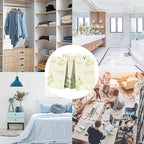 Sachets for Drawers and Closets, MYARO 12 Packs Gardenia & Cedar Scented Sachet Bags, Home Fragrance Perfume Smell Goods for House