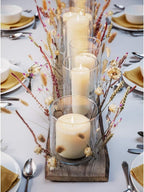 BOLSIUS 6 Ivory Pillar Candles Bulk - 3x9 Inches Candle Set - 116+ Hours Clean Burning - No Palm Oil - 0% Animal Fat - Premium European Quality - Unscented Dripless Any Occasion Pillars