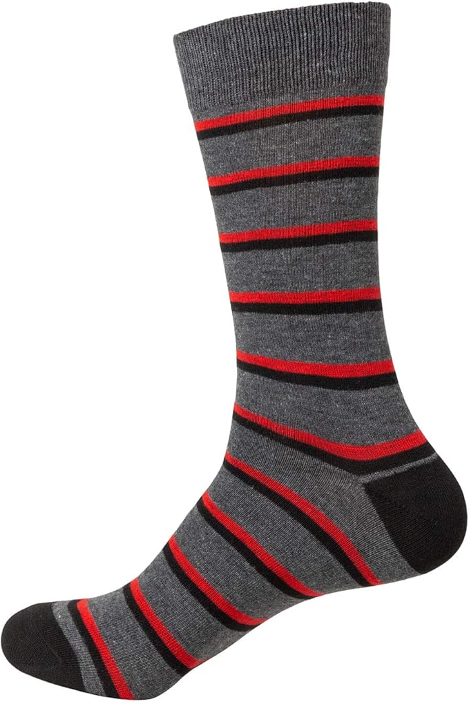 HHX YONLEE Dress Socks 5/6/10 Pairs Crew Argyle Colorful Cotton Novelty Casual Happy Fun