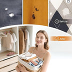 Cedar Blocks for Clothes Storage 80Pcs, Cedar Ball and Chips for Closets and Drawers,Natural Cedarwood for Closets, Fresh Scented Sachets