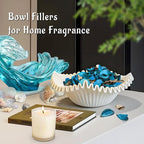 SCENTORINI Potpourri Bags, Potpourri Bowl Filler, Blue Vase Filler, 10.44 oz Ocean Scented Bowl Fillers for Home Decor, Coastal Bathroom Beach Decor