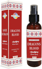 Sacred Element's Dragon’s Blood Room Spray | Natural Purifying Mist for Energy Clearing, Negativity Release, Spiritual Balance & Aromatherapy | 3.38 Fl Oz / 100ml Non-Toxic Air Freshener