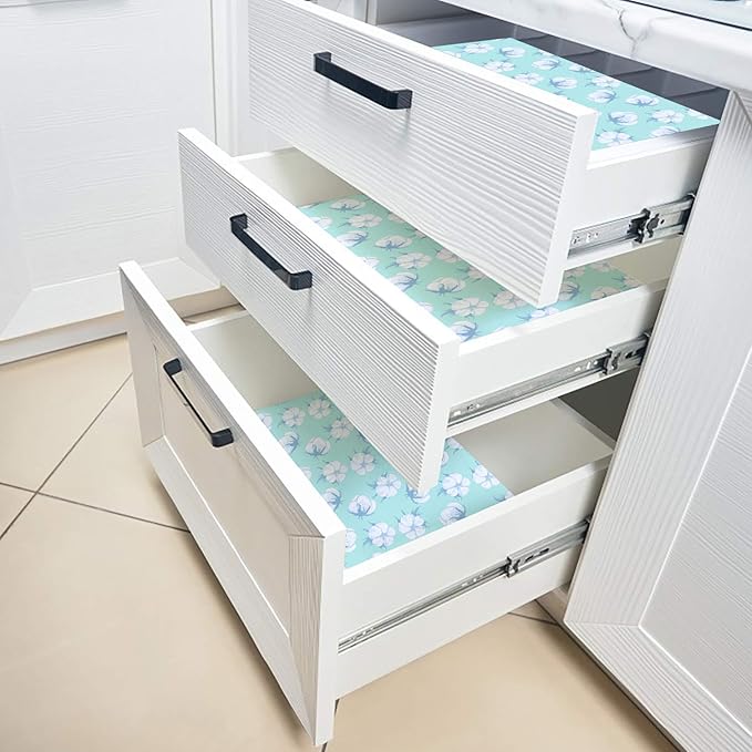 SCENTORINI Cotton Scented Drawer Liners, 6 Sheets Fragrant Paper Liners Non-Adhesive Paper Sheets for Home Closet, Dresser Drawers, Gift for Valentines Day Decor