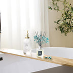 Airkeep Reed Diffuser Set,3.38 fl oz (100 ml) - Cashmere Vanilla Oil Diffusers with 8 Reed Sticks, Home Fragrance Reed Diffuser for Bathroom Shelf Decor