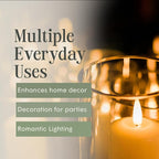 Mister Candle Spring/Summer Votive Collection Handmade Scented Votive Candles Bulk, Small Candles with Premium Wax & Essential Oils, 15 Hour Burn Time, Made in USA, (Set of 9, Clean Cotton)