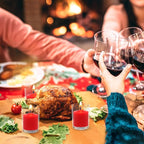 9 Packs Red Votive Candles, Small Unscented 1.5 Inch Diameter Wax Candles for Christmas Valentine's Day Wedding, Party, Table, Holiday & Home Decoration - 8 Hours Burn Time (1.5" W x 1.25" H)