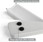 Koville Italian Quarella Engineered Marble Incense Holder, Incense Holders for Sticks, Sturdy Incense Burner Ideal for Meditation and Relaxing, Easy to Clean(Ariete Quarella)