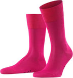 FALKE Men's Tiago Dress Socks, Sustainable Cotton, Crew, 1 Pair