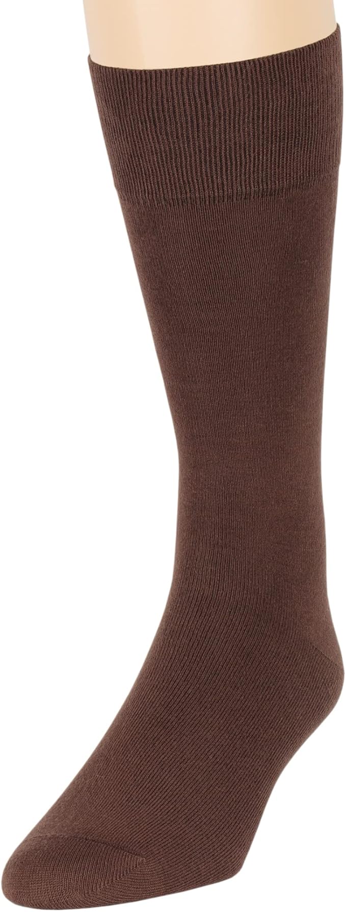 7BigStars Mens Dress Socks – 4 Pack Bamboo Crew Fit, Solid or Patterned, Thin Seamless Breathable Business