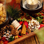 SCENTORINI Potpourri Bags, 14 oz Scented Potpourri with Fragrance Vial, Decorative Bowl Vase Filler for Christams Festival Decoration