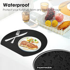 Shelf and Drawer Liner, Kitchen Cabinet Liners Non-Adhesive Thick Non-Slip Waterproof Washable Fragrant Mats Protect Dresser Shelves Cupboard Bathroom Cabinets, Black, 12 in X 20 FT