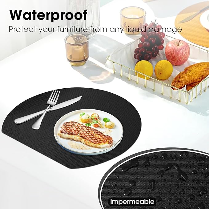 Shelf and Drawer Liner, Kitchen Cabinet Liners Non-Adhesive Thick Non-Slip Waterproof Washable Fragrant Mats Protect Dresser Shelves Cupboard Bathroom Cabinets, Black, 18 in X 10 FT