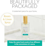 AGRARIA Room and Linen Spray, Luxury Room Fragrance for Clothes, Bed, and More, Essential Perfume Grade Oils Infused Linen Fresh Spray