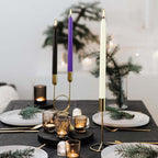 30 Pack 10 inch Assorted Color Spell Taper Candles –Unscented Dripless,Taper Candles for Rituals, Prayer, Birthdays, Meditation, Altar, Spells, Chime Candles - Ideal for Witches-10 Colours.