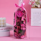 Spring Potpourri Bags, Potpourri Bowl Vase Filler Decorative, Fragrance for Bathroom, Dried Flowers, Home Decor Fragrance Sachet Petal (Pink)
