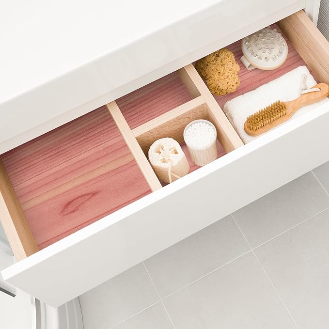 10 Sheets Drawer Liners for Dresser Scented Drawer Liners Non Adhesive Scented Paper for Fragrant Home Shelf Closet