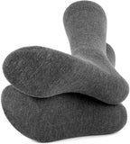 Feraricci Solid Color Casual Dress Socks for Men - Colorful & Comfortable Crew Socks