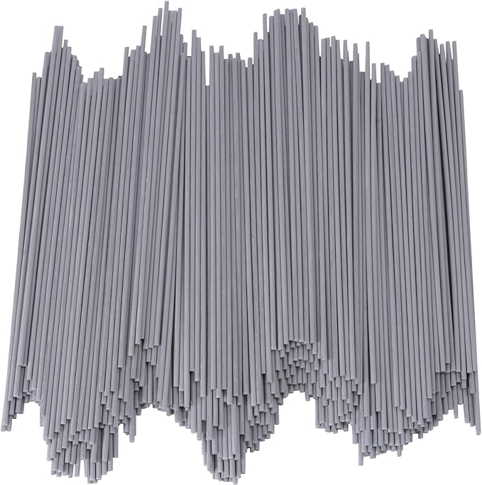130Pcs Reed Diffuser Sticks - 10"/3mm Grey Fiber Reed Sticks for Home and Bathroom - For Fiber Reed Diffusers (Gray 10"/25cm)