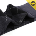 WANDER Men's Dress Socks Cotton Thin Classic Lightweight Socks 6/8 Pairs Solid & Patterned Soft Breathable Socks