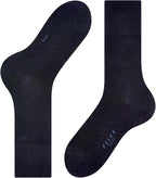 FALKE Men's Tiago Dress Socks, Sustainable Cotton, Crew, 1 Pair