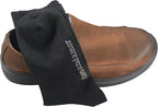 Yomandamor 5 Pairs Men's Bamboo Rayon Mid-Calf Dress Socks with Arch Support & Stretch Cuff,10-13
