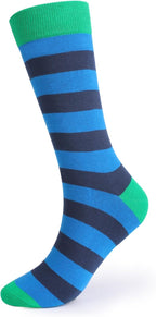 DRASEX Men's Dress Socks Funky Colorful Pattern Cotton Novelty Casual Crew Socks