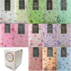 13 Scents Scented Sachets for Drawers and Closets 14 Packs Lavender Rose Jasmine Ocean Vanilla Sandalwood Fresh Linen Cherry Blossoms Lilac Eucalyptus Peppermint Lemongrass Peony Gift Box
