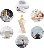 White Bakhoor Burner, Charcoal Incense Burner, Frankincense Resin Incense Burner, Incense Burner for Yoga, Spa Aromatherapy，Office & Home Decor Gifts