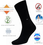 anatolian DRESS SOCKS Natural Comfortable Soft Classy - Made In TURKEY for Men Women Dress or Casual Footwear