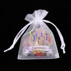 ABOOFAN 20pcs Empty Lavender Sachet Bags Organza Gauze Bags Small Drawstring Jewelry Pouches Party Favor Candy Bags