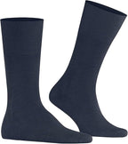FALKE Men's Airport Dress Socks, Premium Merino Wool Cotton Blend, Sustainable Luxury, Eco-Friendly Business Casual, 1 Pair