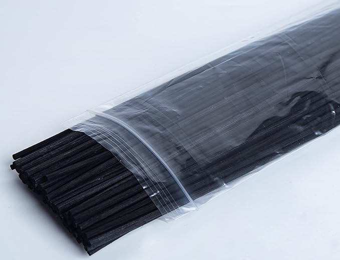 120PCS Reed Diffuser Sticks 7.5in/19CM Diffuser Sticks Diffuser Reeds Replacements Sticks for Home,SPA (Black)