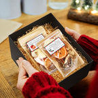 6 Pack Potpourri Simmer Kit 480g Christmas Stovetop Potpourri with Stickers 3 Combinations Winter Holiday Natural Non Toxic Home Fragrance for Xmas Scent Stocking Stuffer Gifts