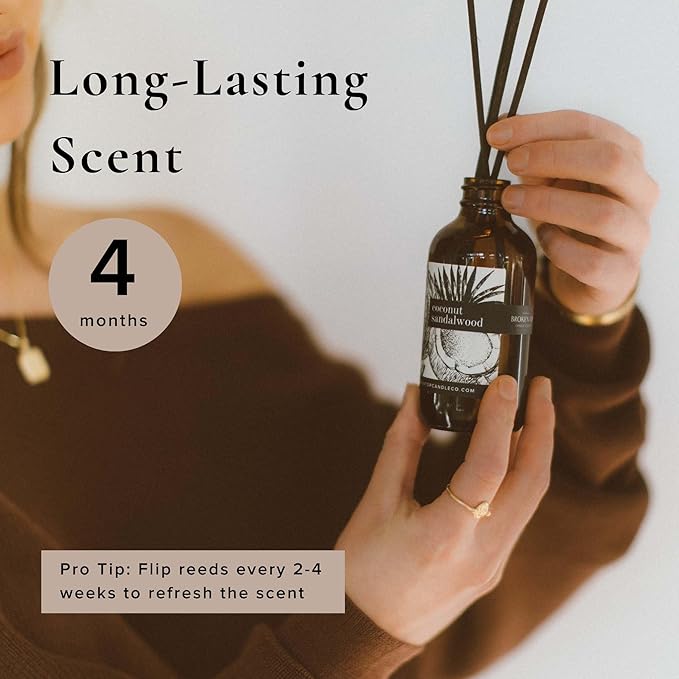 BROKEN TOP Natural Reed Diffuser Set (Coconut Sandalwood)