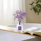 Airkeep Reed Diffuser Set,3.38 fl oz (100 ml) - Grapefruit Lemon Oil Diffusers with 8 Reed Sticks,Home Fragrance Reed Diffuser for Bathroom Shelf Decor