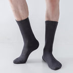 Sock Amazing Unisex Bamboo Rayon Socks Super Soft Black Crew Socks 8 Pack
