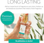 AGRARIA Room and Linen Spray, Luxury Room Fragrance for Clothes, Bed, and More, Essential Perfume Grade Oils Infused Linen Fresh Spray