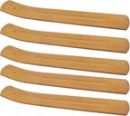 TrendBox 5pcs Handmade Plain Wood Wooden Incense Stick Holder Burner Ash Catcher Natural Design Buddhist