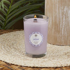 Root Candles Seeking Balance Wood Wick Spa Candle Aromatherapy Candles, 8-Ounce, Relax: Geranium Lavender