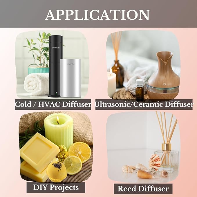 Hotel Diffuser Oil Inspired by 5-Star Hotel Scent - 20 mL 0.67 fl oz - Fragrance Oil Blend Botanical Jasmine, Bergamot & Fresh Marine Notes for Aromatherapy Diffusers - Cabana