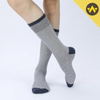 WANDER Men's Dress Socks Cotton Thin Classic Lightweight Socks 6/8 Pairs Solid & Patterned Soft Breathable Socks