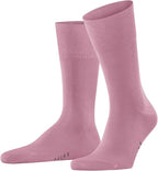 FALKE Men's Tiago Dress Socks, Sustainable Cotton, Crew, 1 Pair