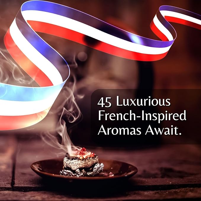 Arabian Incense (Bakhoor) Kit & Discovery Set – Complete Starter Bundle with Mini Burner, Tongs, Charcoal Rolls & 10 Premium Seasonal Samples – Perfect for Traditional & Modern Aromatherapy