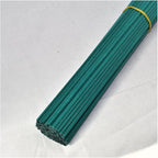 100 Pieces Fiber Reed Diffuser Replacement Refill Sticks (10" x 3mm, Green)