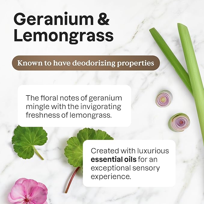 ATTITUDE All Purpose Cleaner, EWG Verified Multi-Surface Products, Vegan, Naturally Derived Multipurpose Cleaning Spray, Geranium and Lemongrass, 67.6 Fl Oz