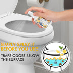 Toilet Spray for Poop, Fresh Citrus, Bathroom Spray Odor Eliminator, 2Fl Oz 2 Pack