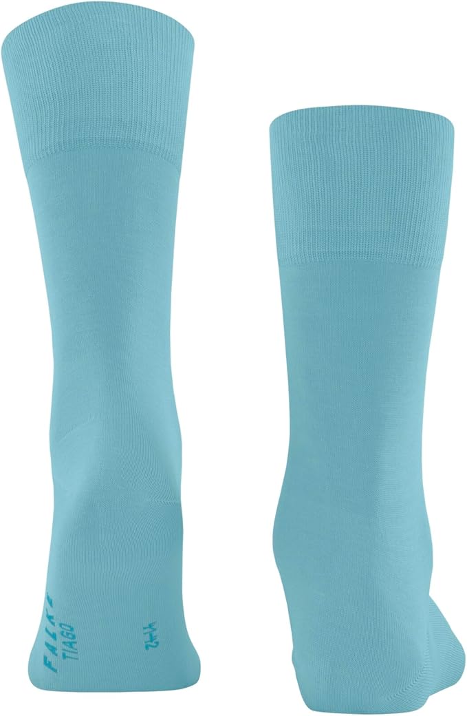FALKE Men's Tiago Dress Socks, Sustainable Cotton, Crew, 1 Pair