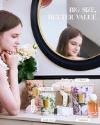 M&SENSE Eucalyptus Sage Scented Candle, 35oz 150H Long Lasting, 3-Wick Natural Soy Candles Aromatherapy Relaxing Sleep, Home Fragrance Housewarming Gifts